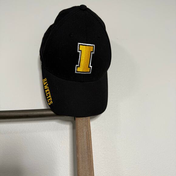 Russell‎ Iowa Hawkeye Black and Gold Adjustable Hat - Picture 5 of 7
